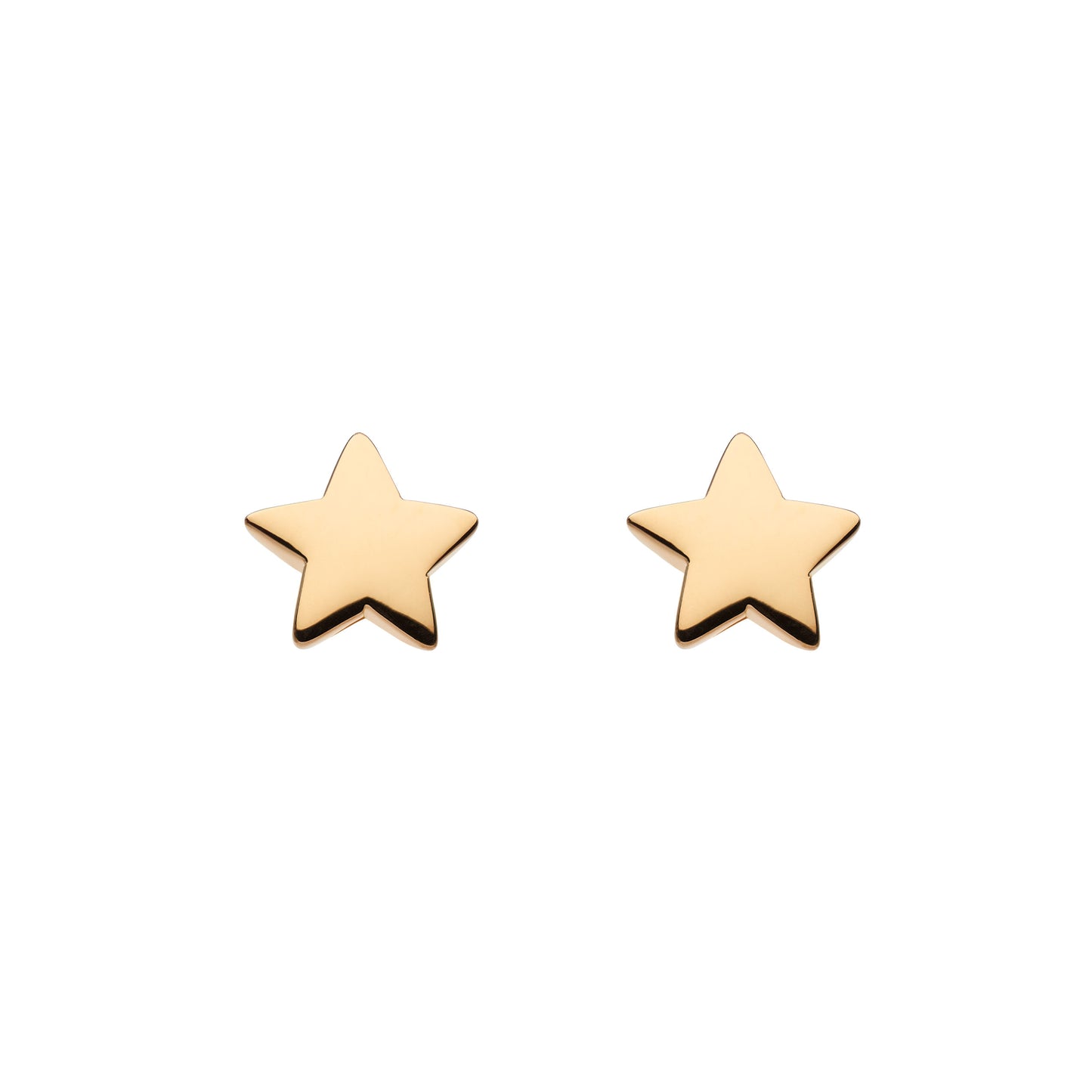 Golden Star Stud Earrings