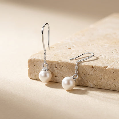Lustre-Freshwater-Pearl-Drop-Earrings