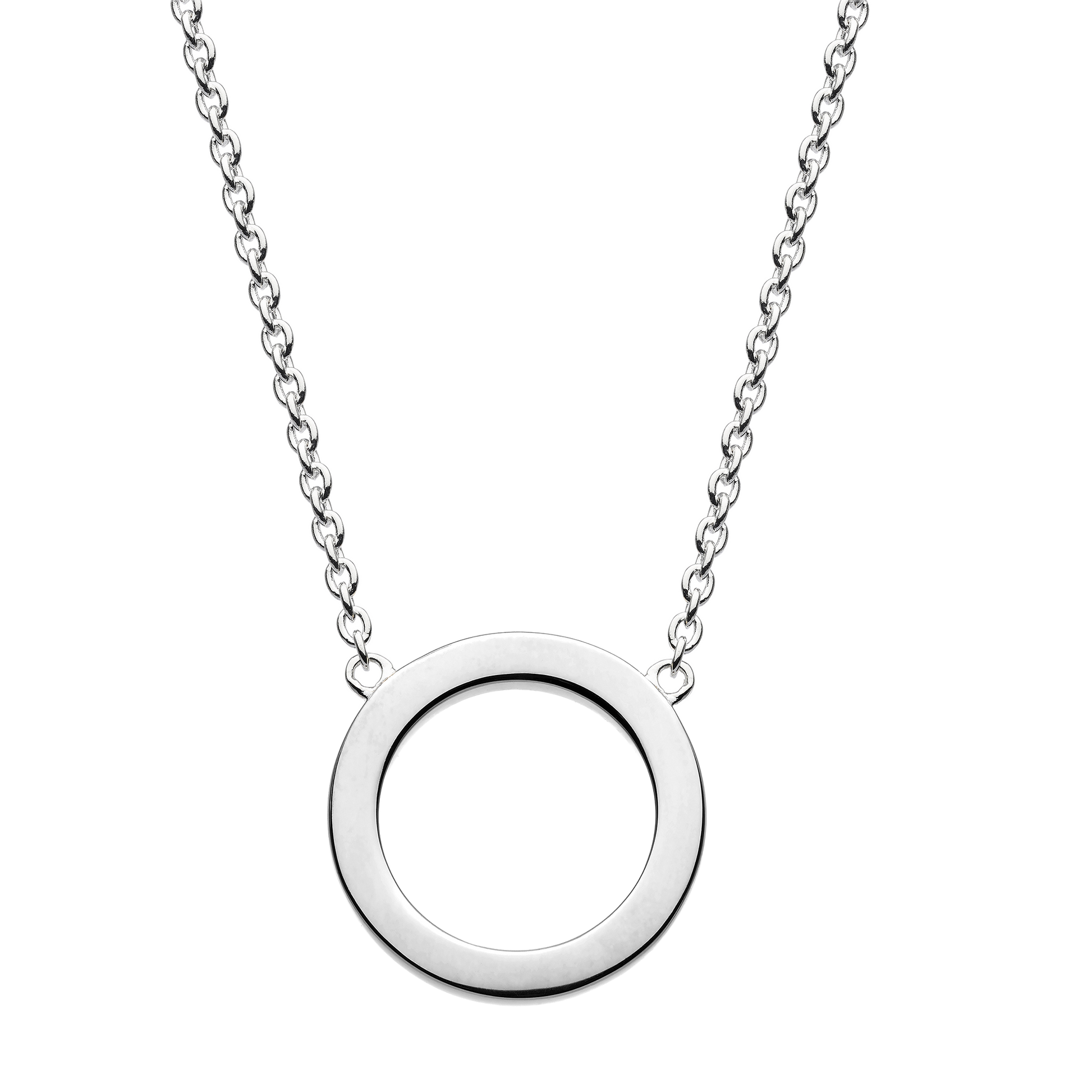 Double Circle Link 18" Necklace