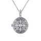 Round Medallion Filigree Locket