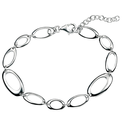Open Oval Link Bracelet