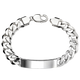 Heavyweight ID Bar Curb Bracelet