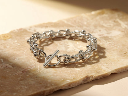 Mexican Style Ball and Bar Bracelet
