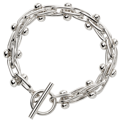 Mexican Style Ball and Bar Bracelet