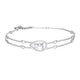 Teardrop Double Row Bracelet