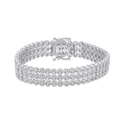 Triple Row Bracelet