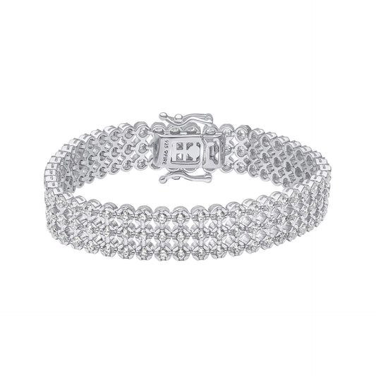 Triple Row Bracelet