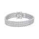 Triple Row Bracelet