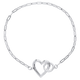 Heart Connection Chain Bracelet