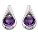 Teardrop Stud Earrings