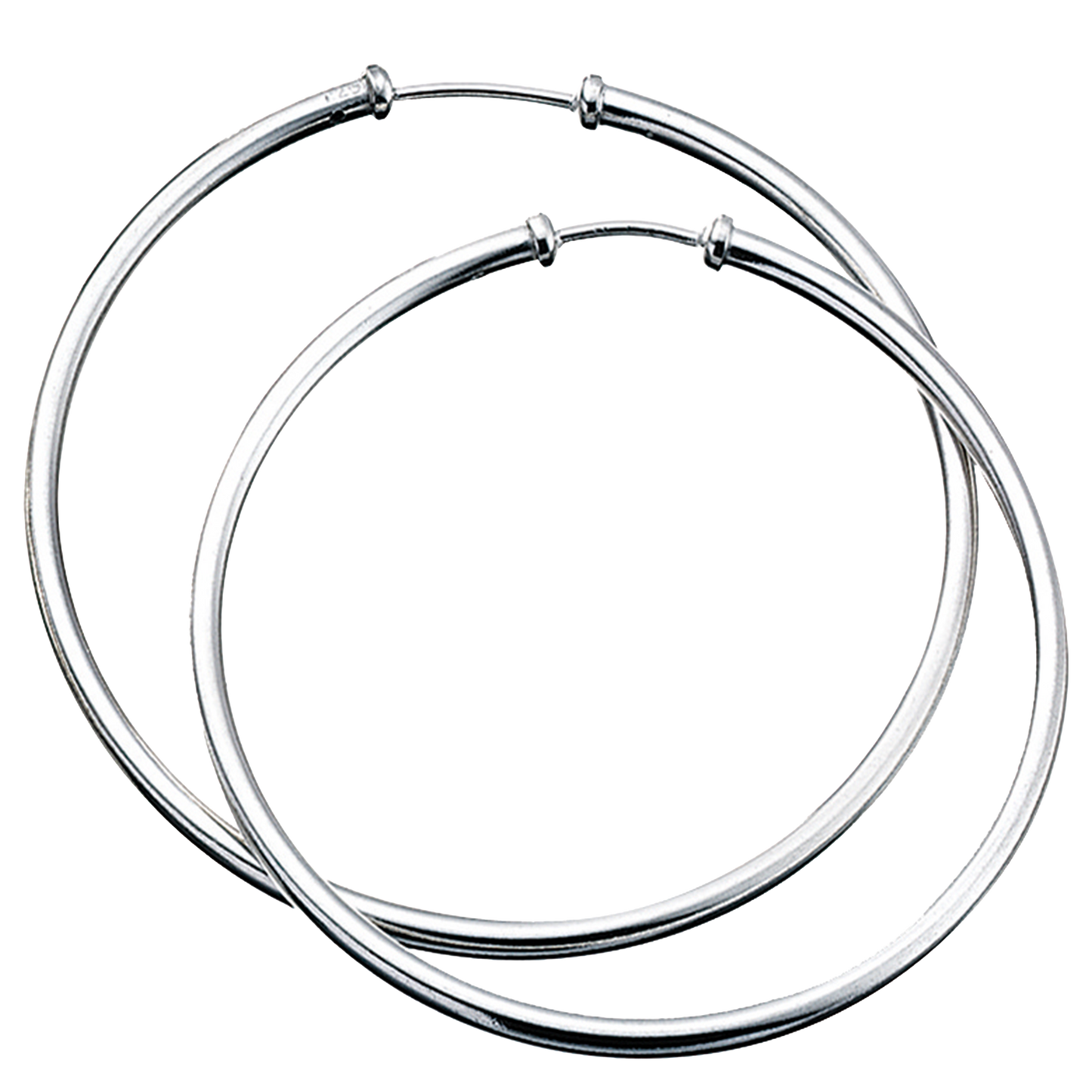 Plain Hoop Earrings