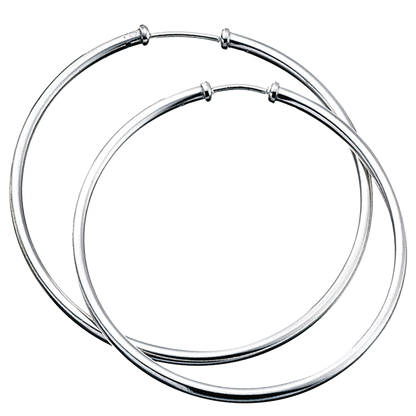 Plain Hoop Earrings