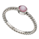 Twisted Pink Pearl Ring