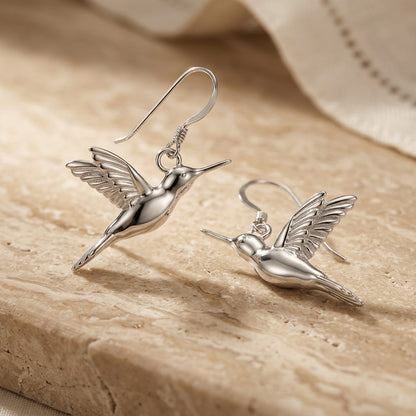 Hummingbird Drop Earrings