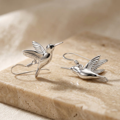 Hummingbird Drop Earrings