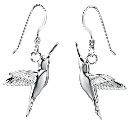 Hummingbird Drop Earrings
