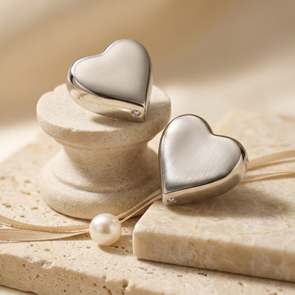 Heart Stud Earrings