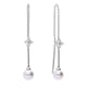 Pull Through Chain Drop Earrings