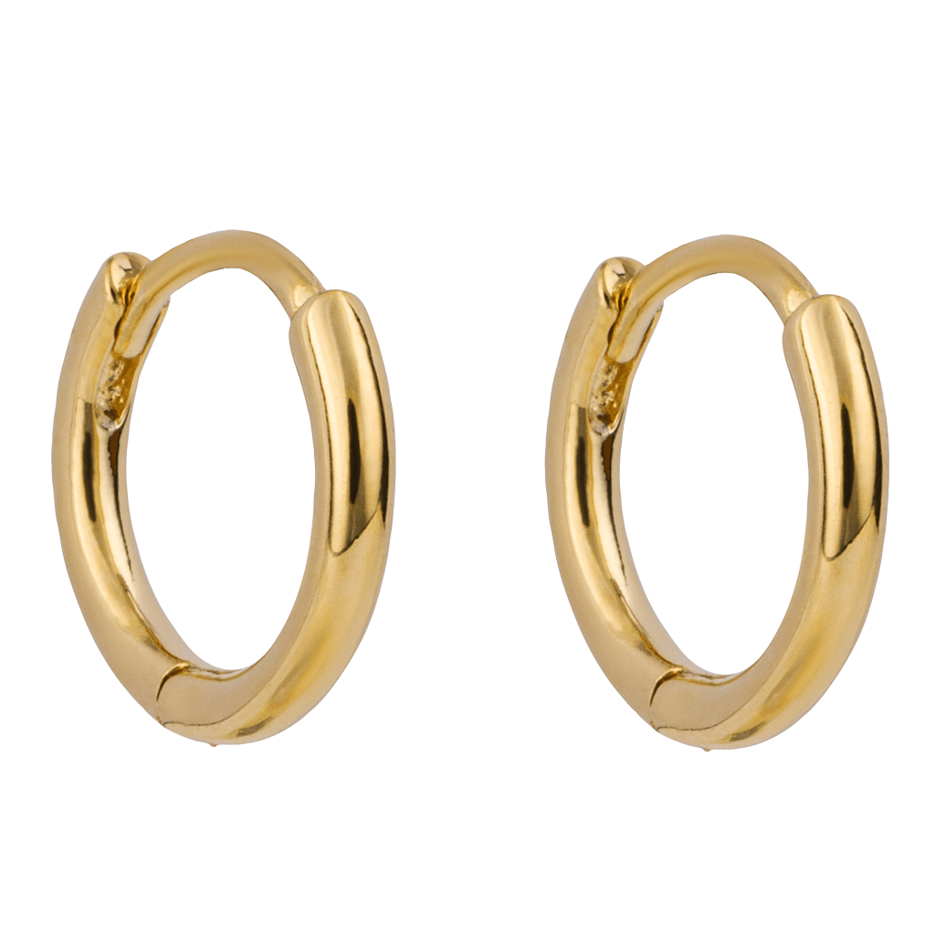 Plain Hoop Earrings