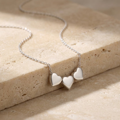 Triple Heart Necklace