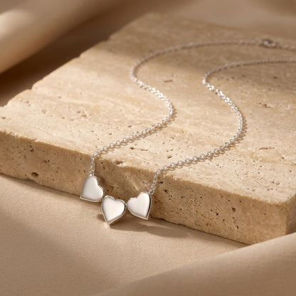 Triple Heart Necklace