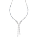 Cubic Zirconia Marquise Statement Necklace