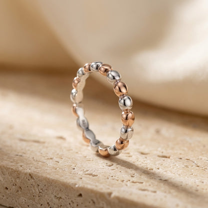 Mixed Ball Band Ring