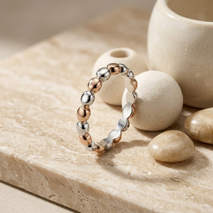 Mixed Ball Band Ring