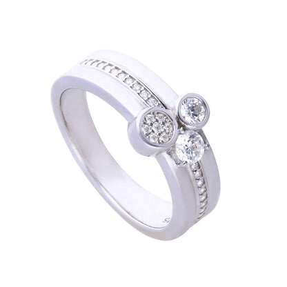 Triple Stacked Band Ring