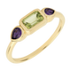 Iris Petal Gold Ring