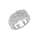 Statement Cubic Zirconia Cluster Ring