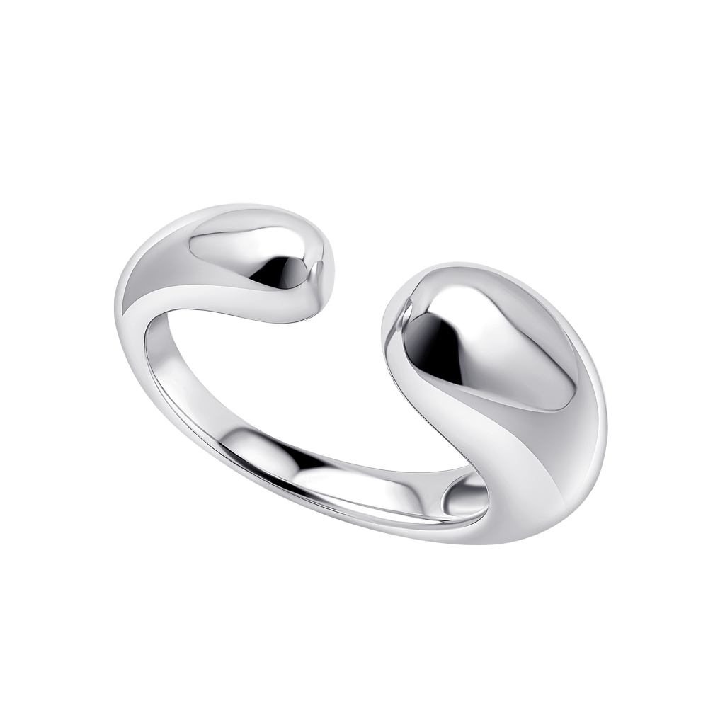 Open Organic Shaped Ring