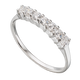 Claw Set Cubic Zirconia Ring